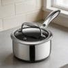 1-Qt Hybrid Nonstick Saucepan with Glass Lid